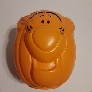 Disney Blow Mold Tigger Kids Halloween Candy Bucket/Pail